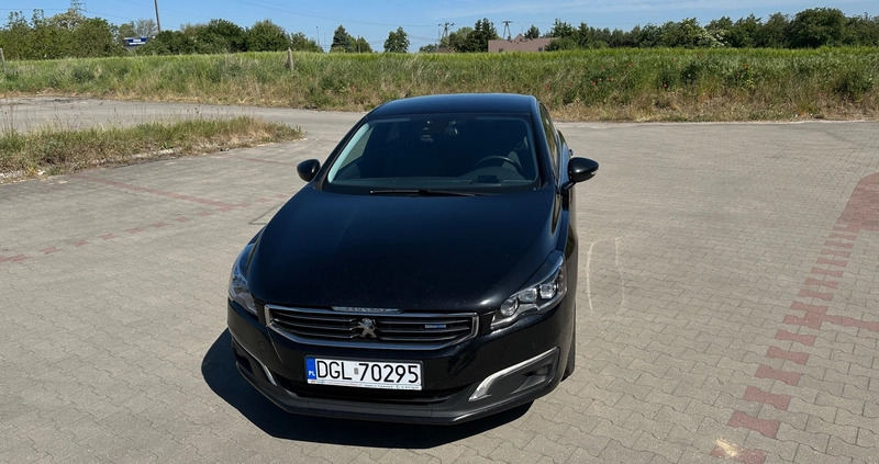 Peugeot 508 cena 42500 przebieg: 296000, rok produkcji 2016 z Głogów małe 301